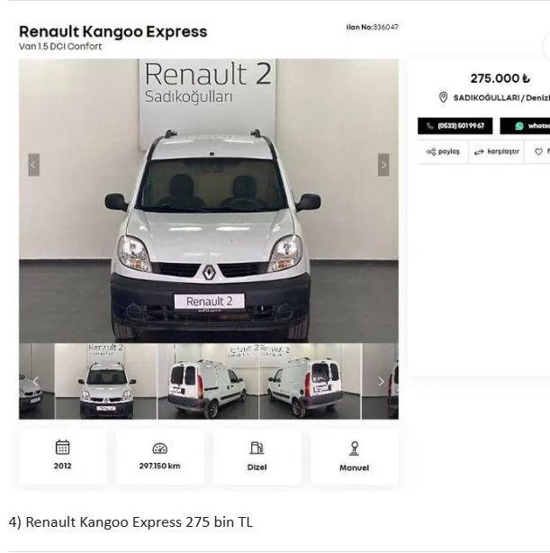 Otomobil devi fabrikasında yenilediği ikinci el araçları satıyor. Uygun fiyata her marka her model araç var. - Resim: 8